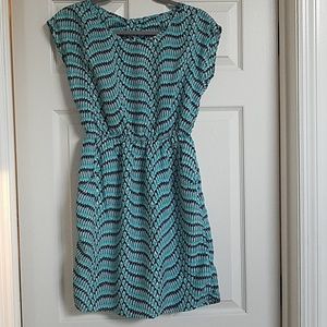 3/$10 City Triangles Printed Dress with Pockets